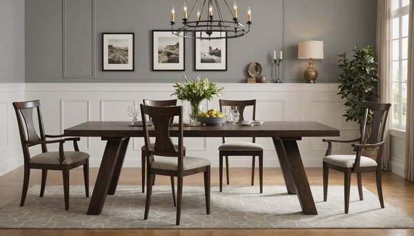 Découvrez les pieds de table à manger alliant style et utilité