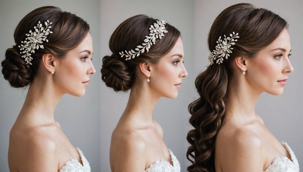 Accessoires de cheveux pour mariages : élégance et modernité