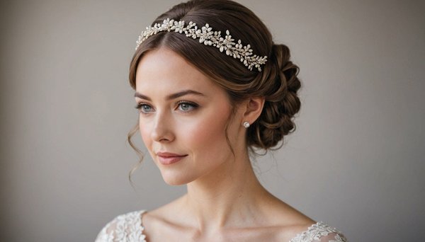 Accessoires de cheveux de mariage : entre chic et tendance